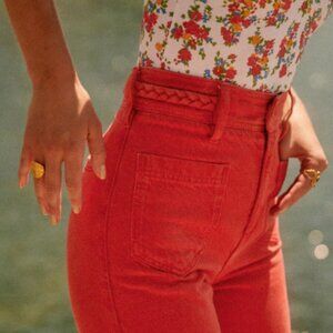 Sezane Enrico Trouser (red)